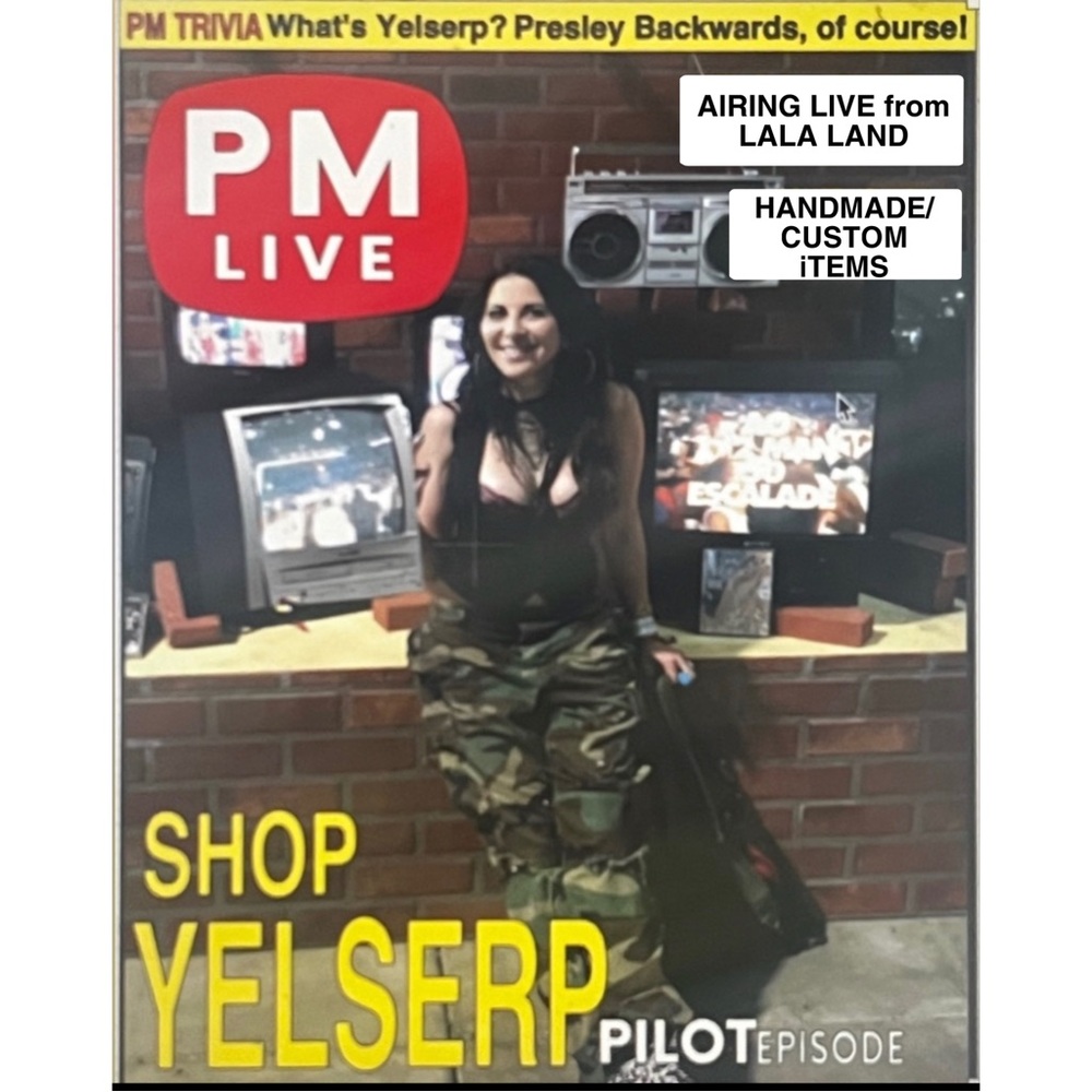 SHOPYELSERP IS LIVE HANDMADE 🖐🏻NWT🏷️VINTAGE 📟 ART🎨